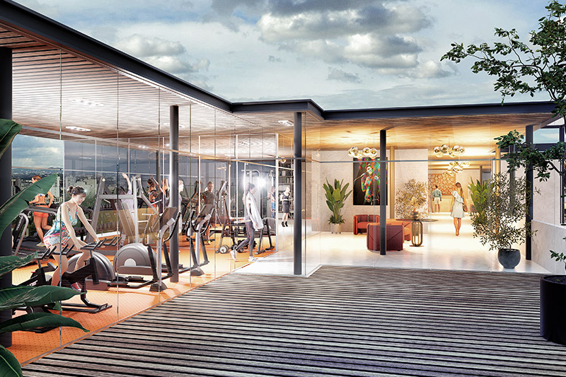 [Imagen de Gimnasio Equipado]